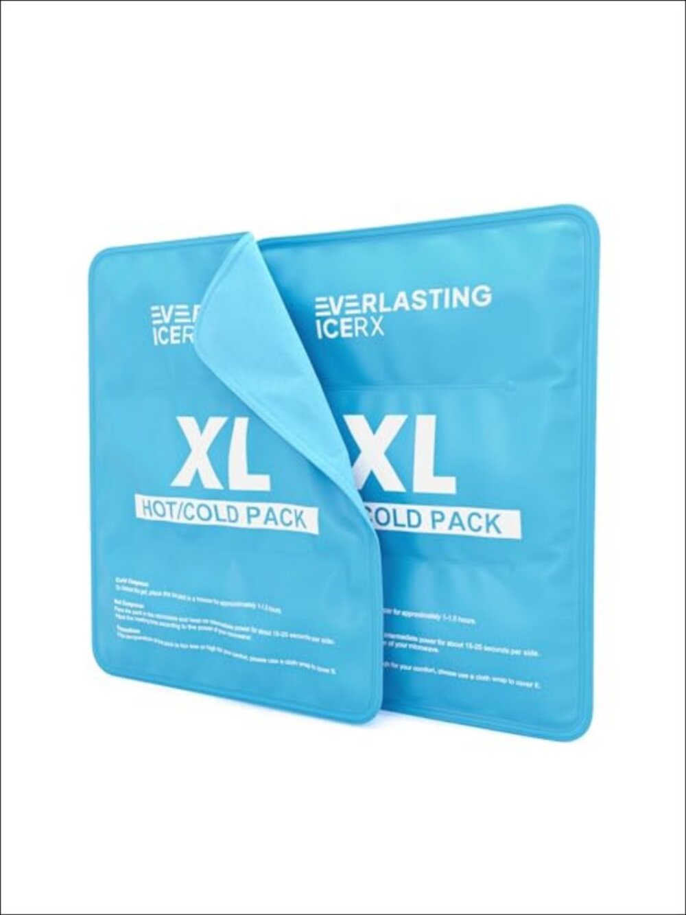 XL Reusable Gel Ice Packs 2 Pack Hot Cold Therapy 11x14.5 in
